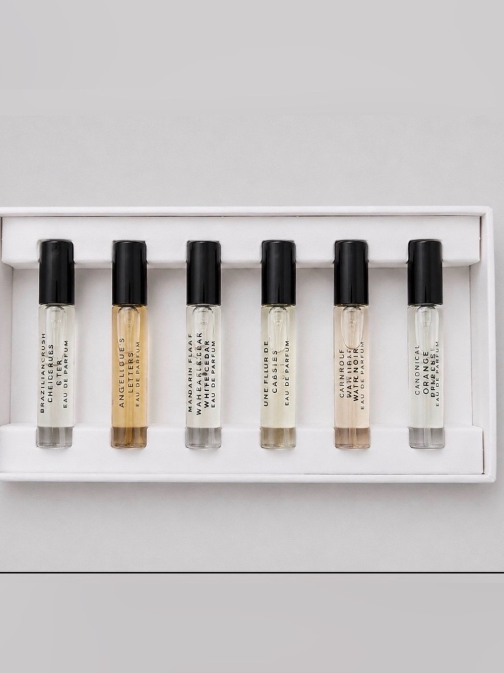 RARE Beauty Pie Scent Edit Discovery Set 6 Mini Perfumes NWT Discontinued